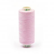 Нитки Dor Tak бытовые 40/2 полиэстер 366м цв.738 розовый