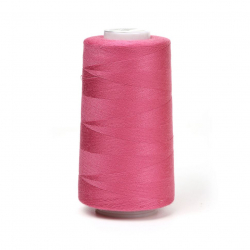Нитки швейные 50/2 полиэстер 5000 ярд цв.567 розовый MAX
