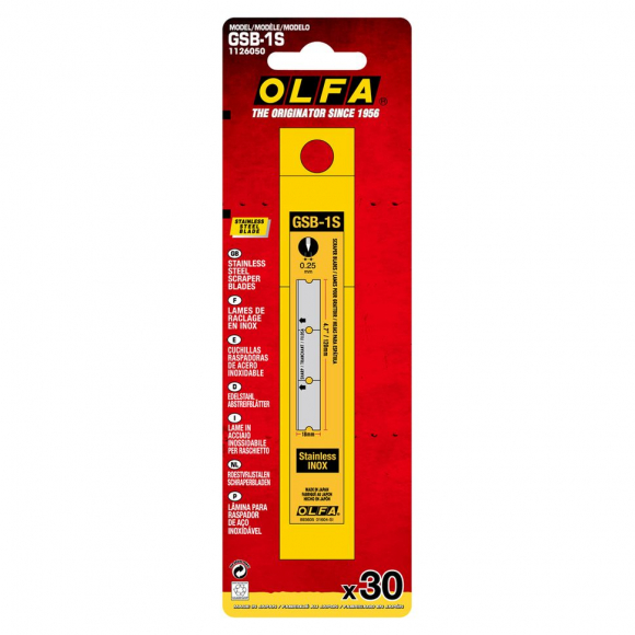 190051_Запасное лезвие для ножа GSR-1, 30 шт 190051_Запасное лезвие для ножа GSR-1, 30 шт