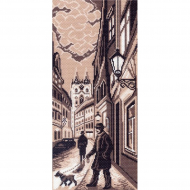 Рисунок на канве МАТРЕНИН ПОСАД арт.24х47 - 1432 Старый город