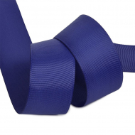 Лента Ideal репсовая в рубчик шир.38мм цв. 329 василек уп.27,42м