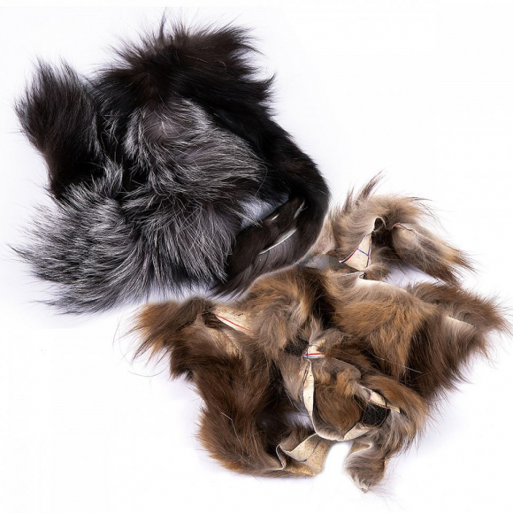 Набор из меховых обрезков цв.микс, уп.100г