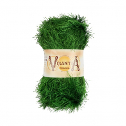 Пряжа VISANTIA TRAFKA (100% полиэстер) 5х100г/150 м цв.0041 яр.зеленый