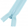 Молния потайная нераз 20см S-357 голубой грязный SBS уп.100шт