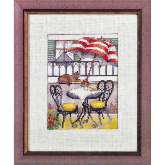 Набор для вышивания: "Кафе стол"