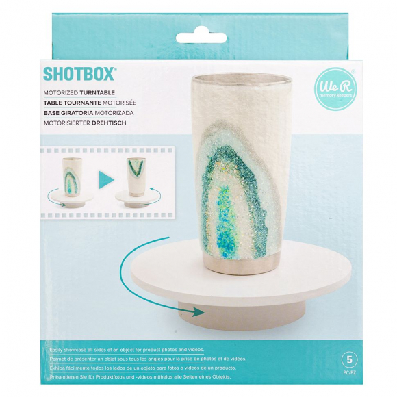 Платформа поворотная " SpinShot Video Turntable" для видео и фотосъемки Платформа поворотная " SpinShot Video Turntable" для видео и фотосъемки