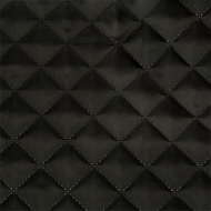 Термостежка Подкладка арт.РАД.54176 170Т № 0124, 3070 рис.№5 клетка 3,5см цв.черный Синтепон 100г/м? шир.150см рул.40-60м