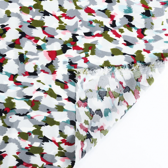 Ткань Софт 105 г кв.м 97% полиэстер, 3% спандекс шир.150 см арт.TBY.M332.3 цв.3 серый уп.1м