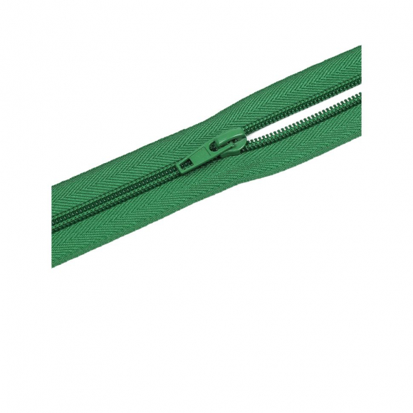 Молния MaxZipper пласт. спираль №5-N 50см цв.F258 зелёный уп.10шт