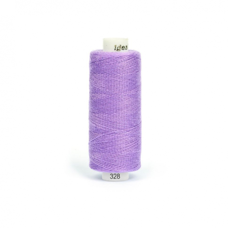 Нитки IDEAL бытовые 40/2 полиэстер 366м цв.328 сиреневый