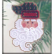 50001_Набор для вышивания бисером "Веселый Санта"