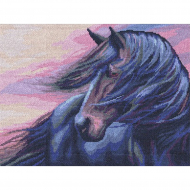 Набор для вышивания мулине НИТЕКС арт.0043 Торнадо 40х33 см