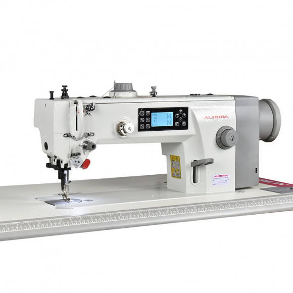 Прямострочная промышленная швейная машина с тройным продвижением Aurora A-611-D3 (прямой привод)