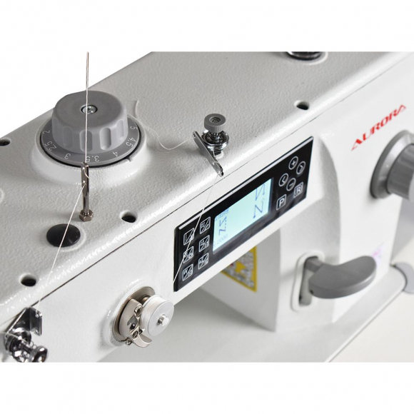 Прямострочная промышленная швейная машина с тройным продвижением Aurora A-611-D3 (прямой привод)