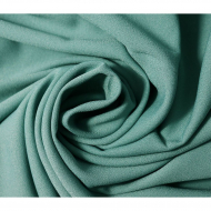 Ткань Креп 210 г кв.м 95% полиэстер, 5% спандекс шир.150 см арт.Р.11354.13 цв.13 бирюзовый уп.25м