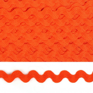 Тесьма декоративная Вьюнчик арт.TBY.64312 шир.5мм цв.M513 оранжевый уп.32,92м