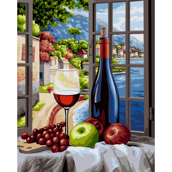 Картины по номерам с холстом на подрамнике ФРЕЯ арт.PNB.R1 №184 Романтический вечер 50х40 см