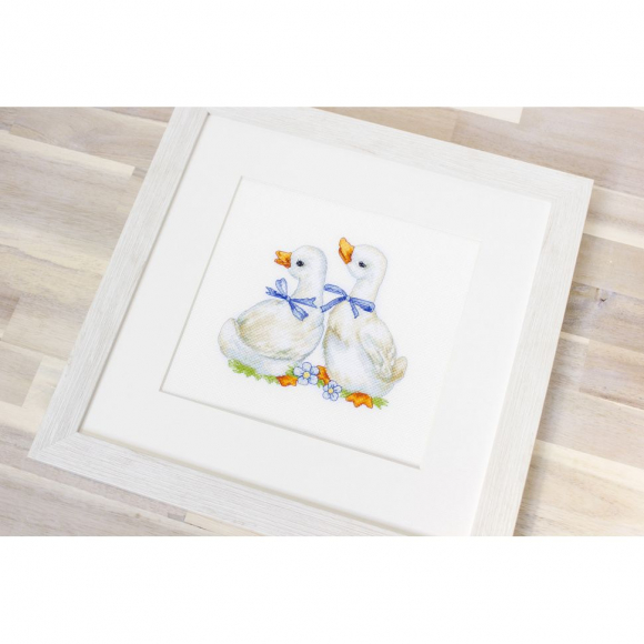 Набор для вышивания LUCA-S арт. B1140 Гуси 15х14 см