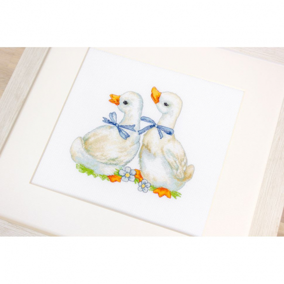 Набор для вышивания LUCA-S арт. B1140 Гуси 15х14 см