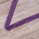 123081_Мерсеризованное хлопковое кружево, 16 мм, цвет темно-лавандовый
