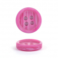 Пуговицы пластик CN 2732 цв.11 ярко-розовый 18L-11мм, 4 прокола, 72 шт