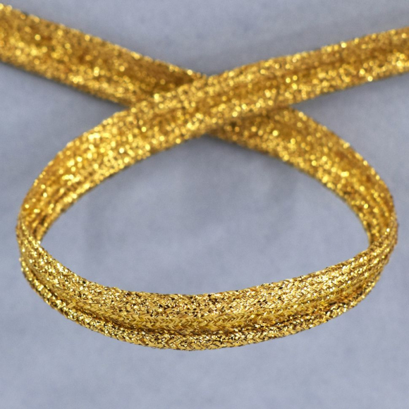9403_Кант декоративный, 2,5 мм, цвет золотистый люрекс