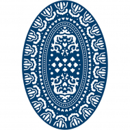 78107_Нож фигурный для вырубки "Викторианский овал" 78107_Нож фигурный для вырубки "Викторианский овал"