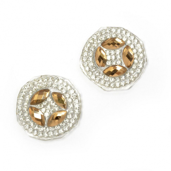 Термоаппликация со стразами TESORO CRYSTAL арт.TS.UH806.02 d25 мм уп.2шт Термоаппликация со стразами TESORO CRYSTAL арт.TS.UH806.02 d25 мм уп.2шт