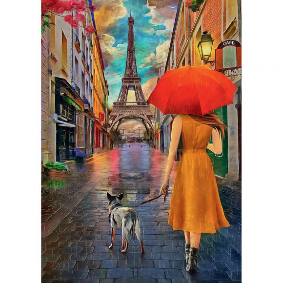 Пазл ФРЕЯ арт.PZL-1000/21 Прогулка по Парижу 67,5х47,5 см Пазл ФРЕЯ арт.PZL-1000/21 Прогулка по Парижу 67,5х47,5 см