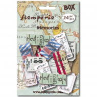 59557_Декоративные элементы из бумаги "Билеты"