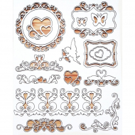 107405_Чип-борд картонный "Свадьба 3"