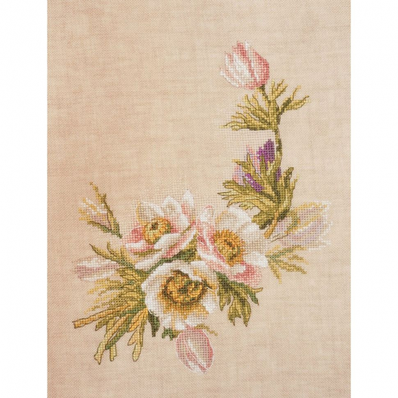 Набор для вышивания МАРЬЯ ИСКУСНИЦА арт.04.004.09 Ветреница 20х28 см