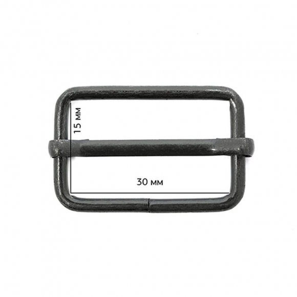 Шлевка металлическая TSW 30х 15х 2,3мм цв. оксид уп. 500шт Шлевка металлическая TSW 30х 15х 2,3мм цв. оксид уп. 500шт