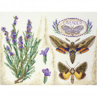 Набор для вышивания МАРЬЯ ИСКУСНИЦА арт.11.003.12 Лаванда 25х18 см