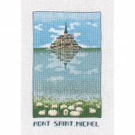 Набор для вышивания Le Bonheur des Dames арт.1990 Mont St Michel (Мон-Сен-Мишель) 10,5х18 см