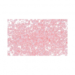 Бисер Япония "TOHO" 11/0  TREASURE №1  1.6 мм 5 х 5 г №0145 св.розовый/перламутровый