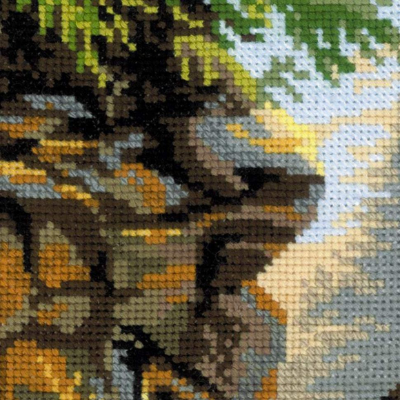 Набор для вышивания РИОЛИС арт.1673 Лесная хозяйка 30х40 см