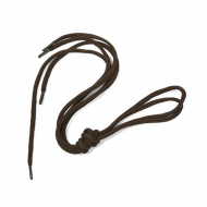 Шнурки круглые 4,5 мм 1с36 длина 80 см, компл.2шт, цв.т.коричневый