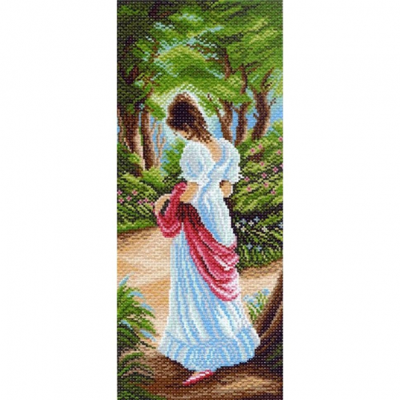 Рисунок на канве МАТРЕНИН ПОСАД арт.24х47 - 1057 Прогулка