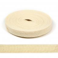 Тесьма киперная 30 мм хлопок 1,9г/м арт.ЛКЭ-30СХ-50 цв.суровый уп.50м