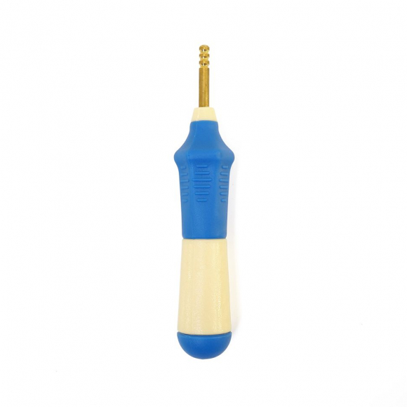 Инструмент для работы с английскими булавками при стежке