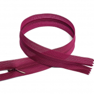 Молния MaxZipper пласт. потайная №3 50см н/р цв.F177 бордо уп.50шт