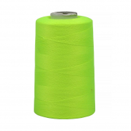 Нитки швейные 50/2 полиэстер 5000 ярд цв.627 лимонный (неон) MAX Нитки швейные 50/2 полиэстер 5000 ярд цв.627 лимонный (неон) MAX