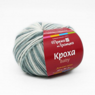 Пряжа для вязания ТРО Кроха (20% шерсть, 80% акрил) 10х50г/135м цв.1381М