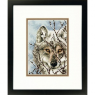 Набор для вышивания DIMENSIONS арт.DMS-70-65131 Волк 13х18 см