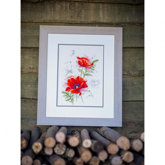 182138_Набор для вышивания "Poppies" 182138_Набор для вышивания "Poppies"