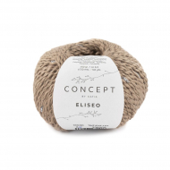 168477_Пряжа Eliseo, 90% хлопок, 9% полиэстер, 1% полиамид, 50 г, 130 м