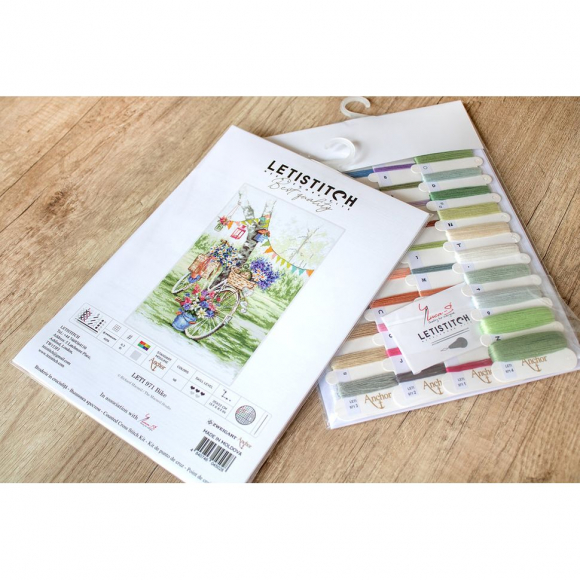 187457_Набор для вышивания "Велосипед"