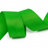 Лента Ideal репсовая в рубчик шир.38мм цв. 579 ярк.зеленый уп.27,42м
