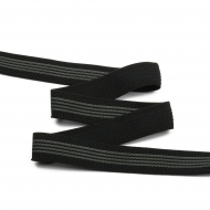 Резинка тканая с латексом шир.025мм цв.черный арт.Ф-25мм уп.25м А Резинка тканая с латексом шир.025мм цв.черный арт.Ф-25мм уп.25м А